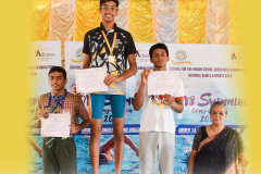 CISCE Regional Sport and Games Boys Swimming competition